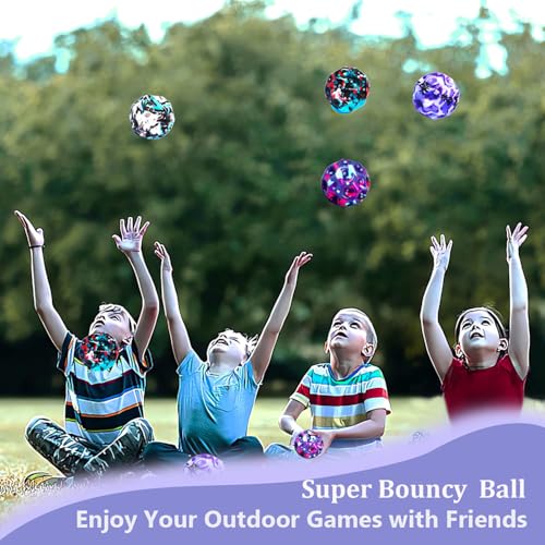 Tendry Moon Ball, Extreme High Bouncing Ball Moon Shape for Kids of All Ages, Improve Hand-Eye Coordination, Easy to Grip ...