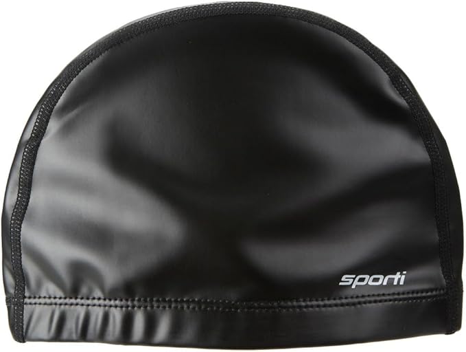 Sporti Thermal Swim Cap - Black