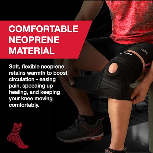 MUELLER Sports Medicine Self Adjusting Knee Brace for Men and Women, Knee Stabilizer for Compression and Pain Relief Suppo...