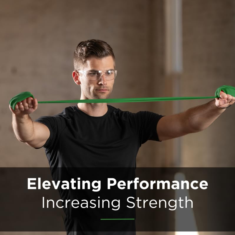 THERABAND Resistance Bands, 6 Yard Roll Professional Latex Elastic Band For Upper & Lower Body, Core Exercise, Physical Th...