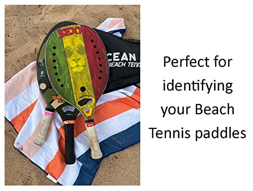 iPdlz Customized Silicone Grip Bands- Pickleball, Tennis, Padel, Beach Tennis, Paddles, Rackets, Baseball Bats, Hockey Sticks