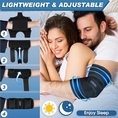 TISMOD Elbow Brace, Elbow Splint for Cubital Tunnel Brace for Sleeping-Immobilizer for Ulnar Nerve Brace Elbow Pain fit Me...