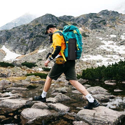 Xxerciz Trekking Poles Carrying Bag Lightweight Collapsible Hiking Poles Storage Bag with Zipper Pocket, Adjustable Should...