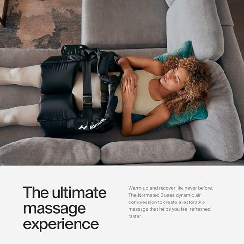 Hyperice Normatec 3 - Recovery System with Patented Dynamic Compression Massage Technology (Normatec 3 Full Body (Standard...