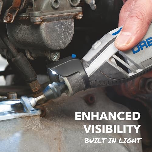 Dremel 4300-5/40 High Performance Rotary Tool Kit with LED Light- 5 Attachments & 40 Accessories - Ideal for Grinding, Cut...