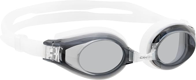 Cressi Adult Swim Goggles, Interchangeable Nose Bridges for Comfort and Maximum Visibility- Nuoto 3.0