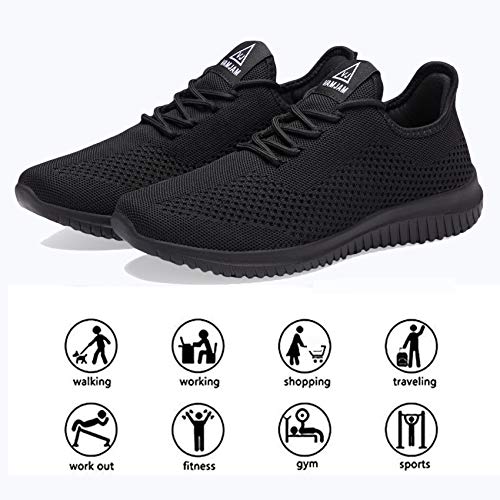 VAMJAM Men's Running Shoes Ultra Lightweight Breathable Walking Shoes Non Slip Athletic Fashion Sneakers Mesh Workout Casu...