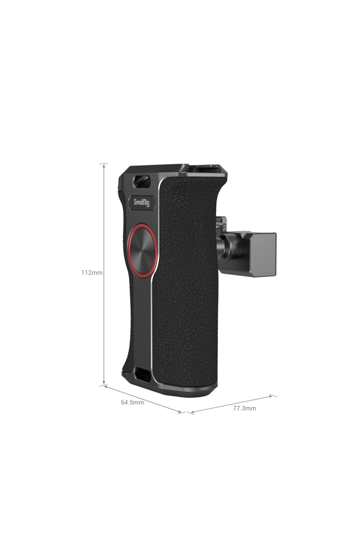 Smallrig Push-Button Rotating Nato Handle, Quick Release Handgrip For Dlsr Camera Cage Kit, W/Built-In Nato Rail, Left Side - 32
