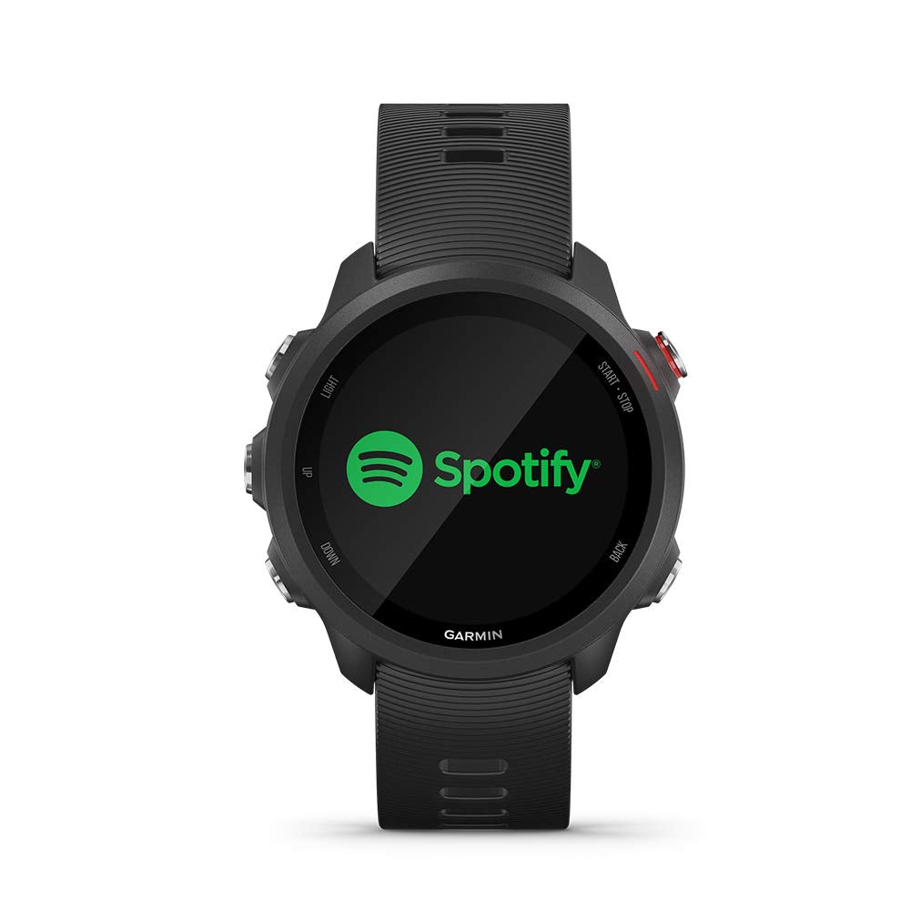 Garmin Forerunner 245 Music, GPS Running Smartwatch with Music and Advanced Dynamics, Black (Renewed)