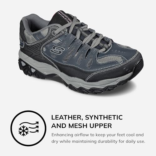 Skechers Men's Afterburn M. Fit Fashion Sneakers
