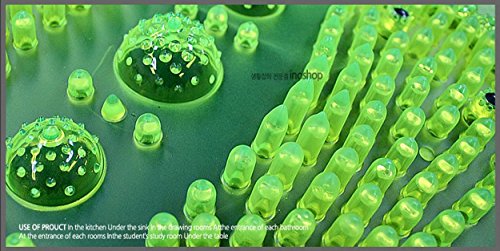 Reflexology Foot Massage Mat Stimulates Blood Circulation Acupressure Feet Massager Plate Board with Magnet (2. Foot Shape...