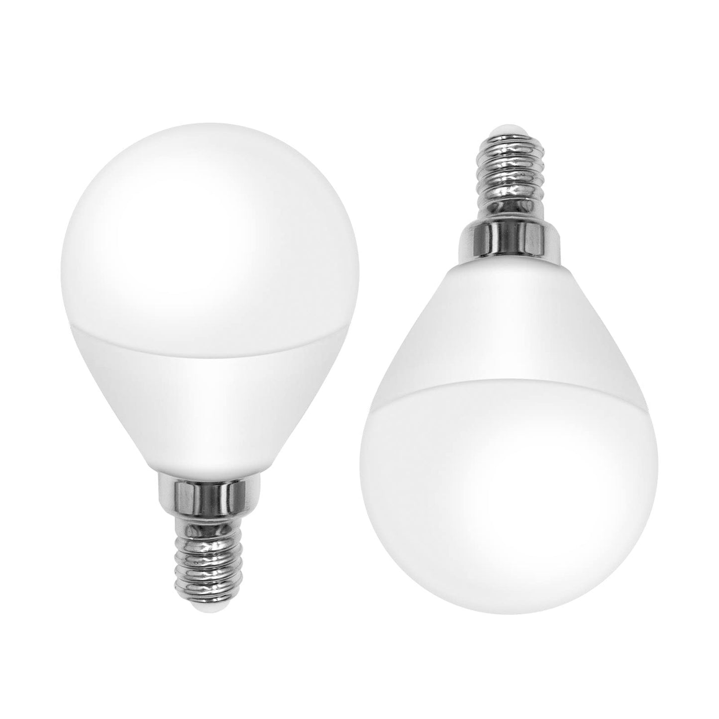 LFLAMPON LED Light 60W Equivalent Edison Bulb A15 6W Daylight 5000K 700 Lumens Bulbs E12 Candelabra Screw Base Lamps for Ceiling