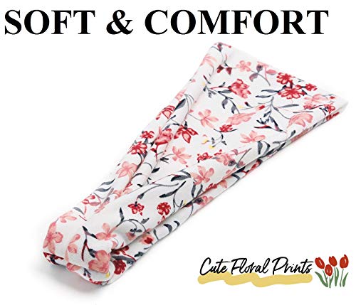 Huachi Women's Headbands Boho Headbands for Women Workout Yoga Exercise Hairbands Non Slip Headband Fashion Sumemr Hair Ba...