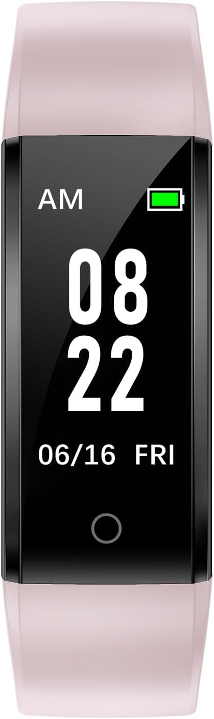GRV Fitness Tracker Non Bluetooth Fitness Watch No App No Phone Required Waterproof Pedometer Watch with Steps Calories Co...