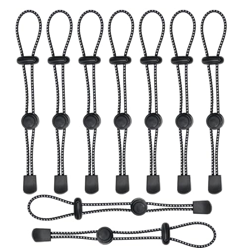 Backpack Hiking Stick Holder Straps, Elastic Lanyard Cord Rope for Walking Pole Fixing Buckle Adjustable Trekking Poles fo...