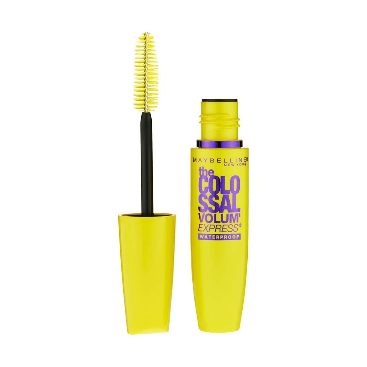 Maybelline New York The Colossal Volum' Express Waterproof Mascara, Glam Black [240] 0.27 oz (Pack of 7)