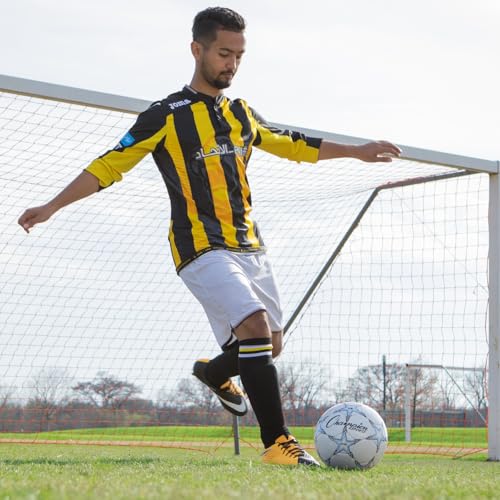Champion Sports Viper Soccer Ball – Sizes 3, 4, 5 – Soft Touch TPU Cover, Durable Butyl Bladder, Youth & Adult Training Ba...