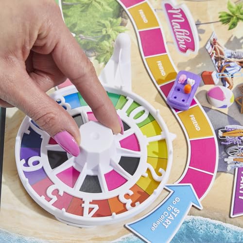 Hasbro Games The Game of Life: Barbie Edition Board Game | Ages 8+ | 2 to 4 Players | Fun Family Games for Kids and Adults...