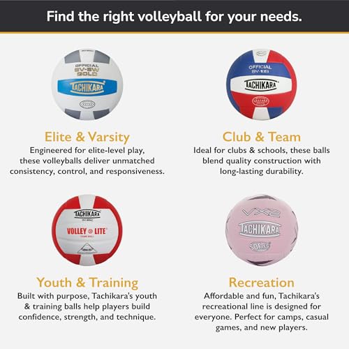 Tachikara SV5W Gold Competition Premium Leather Volleyball