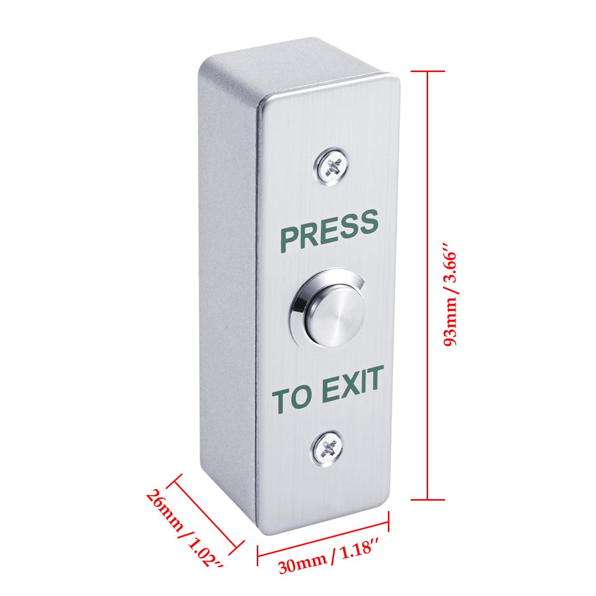 Smart Door Access Control System 1200lbs Magnetic Lock Kit with Tuya App & Remote Control Stainless Steel Exit Button