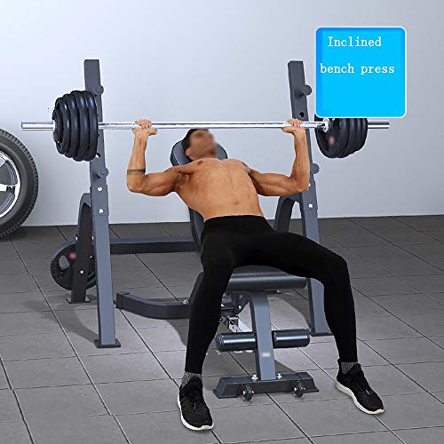 SLGGPJBU Small dumbbell Adjustable Weight Bench, Multi-function Household And Commercial Full Body Exercise Dumbbell Bench...