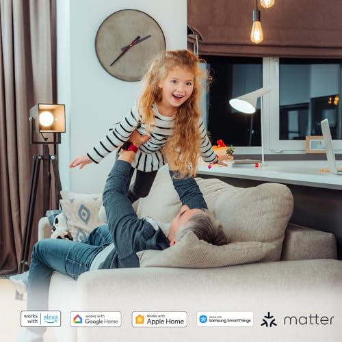Leviton Decora Smart Switch, Wi-Fi 2nd Gen, Neutral Wire Required, Works with Matter, Alexa, Google Assistant, Apple Home/...