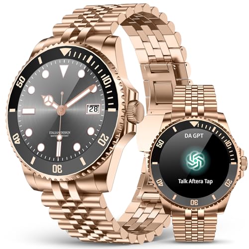 2025 DA GPT Smart Watch for Men,1.19-inch AMOLED Display, 24/7 Heart Rate, Blood Oxygen, Blood Pressure, Sleep Monitor, 10...