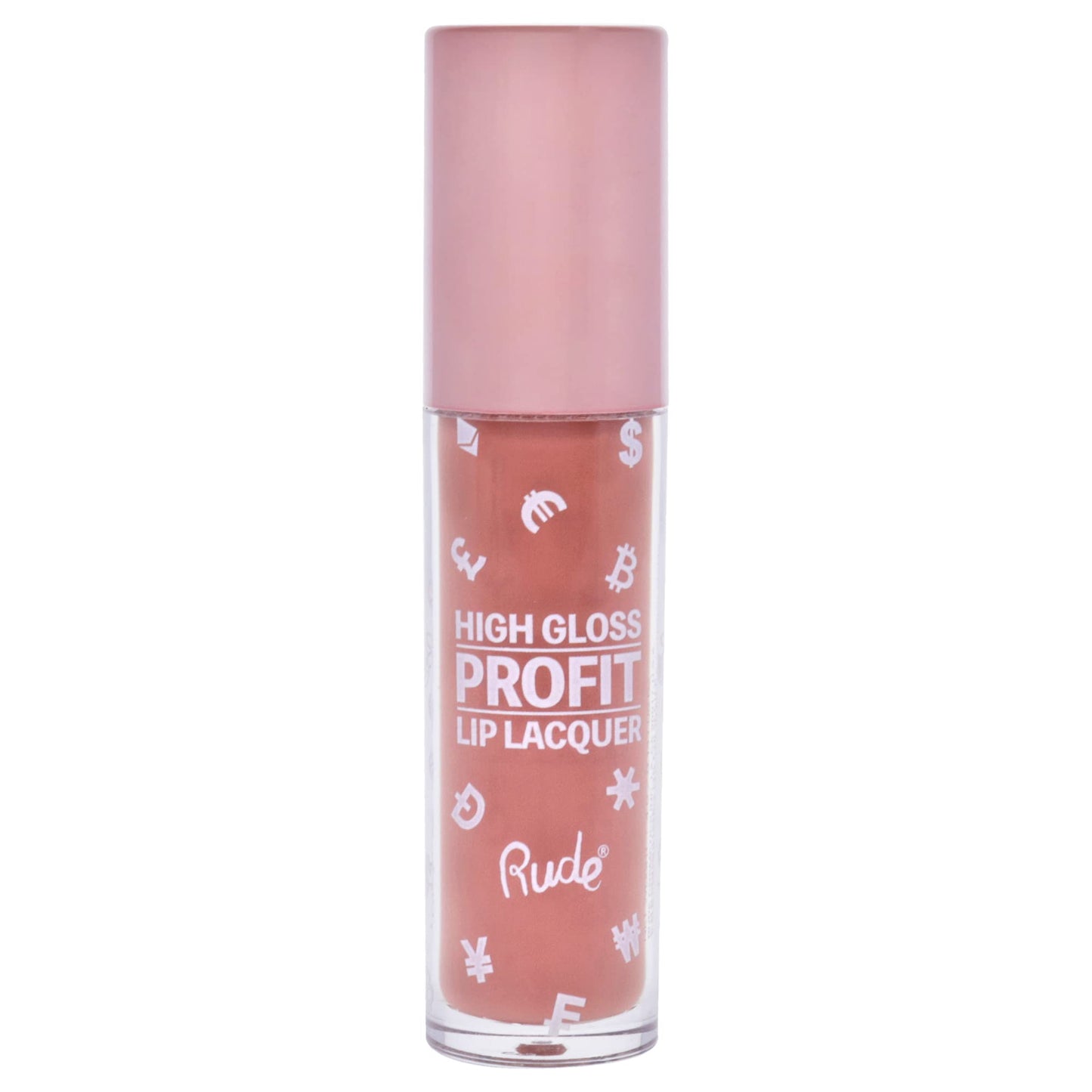 Rude Cosmetics High Gloss Profit Lip Lacquer - Euro Lip Gloss Women 0.141 oz