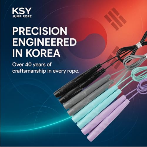 Jump Rope for Men and Women (Lifestyle Series) – Premium Soft-Grip Fitness Rope for Women | Elegant Design, Smooth Rotatio...