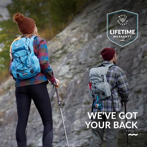 Water Buffalo Hydration Backpack - Sherpa 22L Hiking Backpack with Water Bladder - Water Backpack for Hiking with Waterpro...