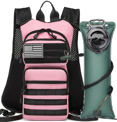 ATBP Insulated Hydration Pack Hiking Water Backpack Running Vest with 3L TPU Bladder Bag for Marathon Cycling Men