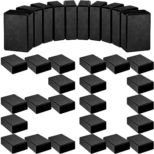 Yilloog 20 Pcs Foam EVA Yoga Blocks - High Density Non Slip Supportive Foam Blocks - Lightweight Black Yoga Bricks - Props...