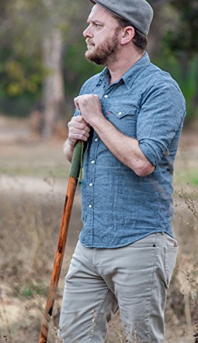 SE Survivor Series Green 12' Paracord Walking/Hiking Stick with 440 lb Pull Capacity, 55" - WS636-55GN