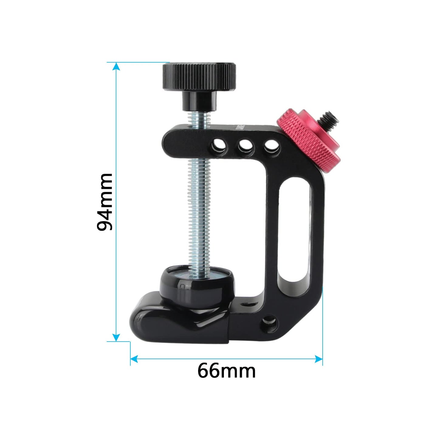 Camvate Universal C Clamp With 1/4-20 Thread Screw Mount For Microphone Stand Mount - 2173