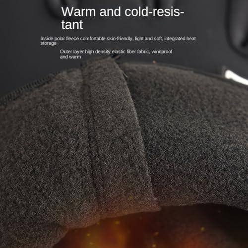 Scazu Outdoor Sports Gloves Short Plus Velvet Windproof Waterproof, 2025 Winter Thermal Gloves Touchscreen for Cold Weather