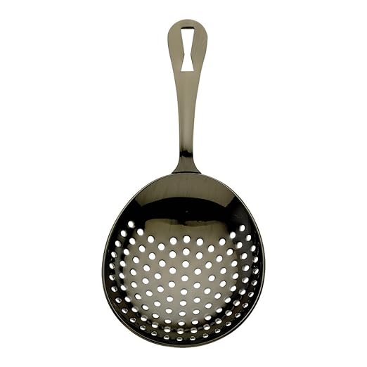 Barfly , Julep Strainer, Gun Metal Black