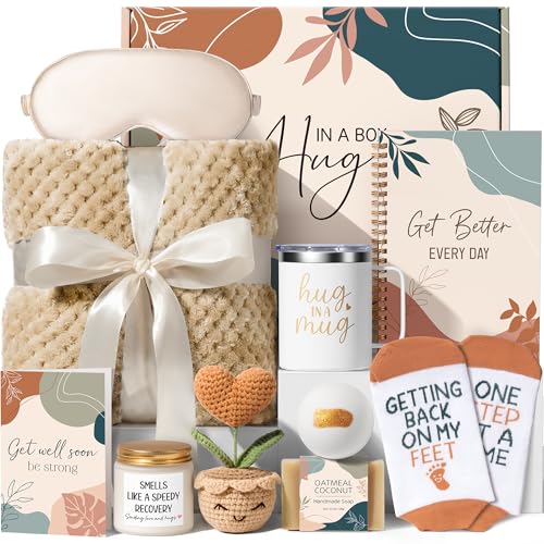 Get Well Gifts for Women After Surgery Recovery, Get Well Soon Gift Baskets for Women Chemo Care Package, Thinking of You ...