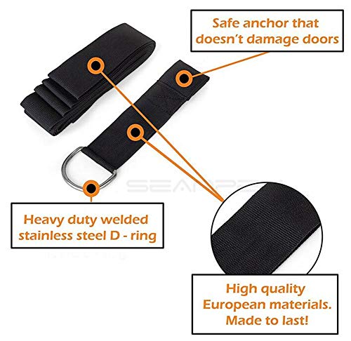 Yoga Stretch Strap - to Improve Leg Stretching - Perfect Home Equipment for Ballet, Dance, warm upand Gymnastic Exercise -...
