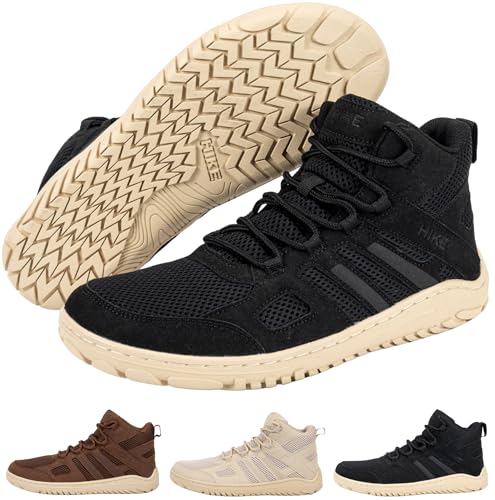 Hike Canyon Trail – All-Terrain, Shock-Resistant Hiking Barefoot Shoes | Hiking Boots for Pain-Free Trails | Natural Movem...