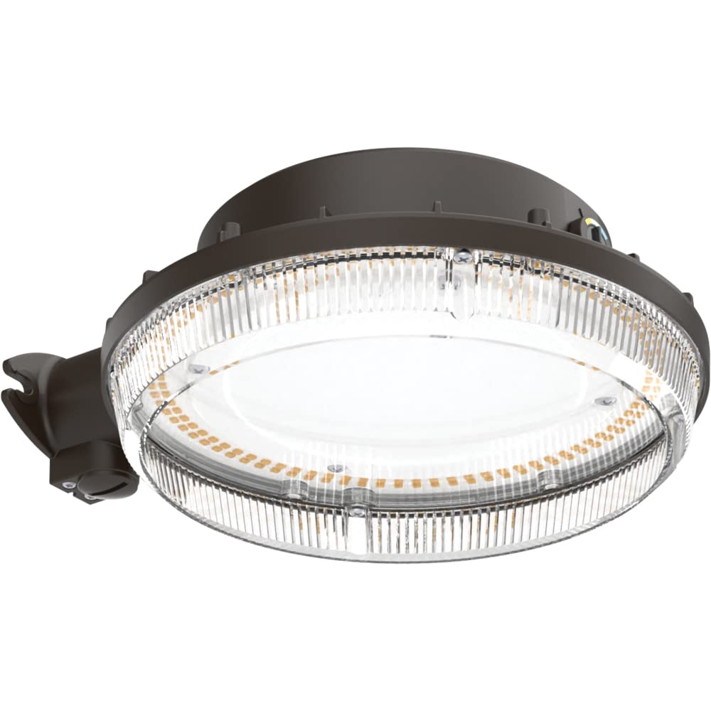 Lithonia Lighting Bgs P2 Sww2 Mvolt Pe Ddb M2 Outdoor Led Sww Photocell Security Light  Dark Bronze  Switchable