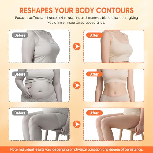 Lymphatic Drainage Massager & Anti Cellulite Massage Tool,Fascia Blaster for Cellulite,Helps Reduce Stretch Marks for Leg...