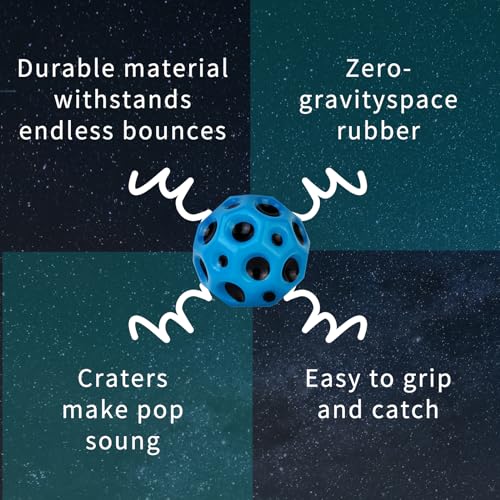 Super Bouncing Ball,Children's Super Hot, Easy to Grasp and Capture Suitable for Children of All Ages, Indoor and Outdoor ...