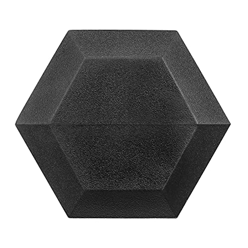 5-25LB Hex Dumbbell Set with Rack Rubber Coated Dumbbell Set with Rack 150 Pound Weight for Home Gym