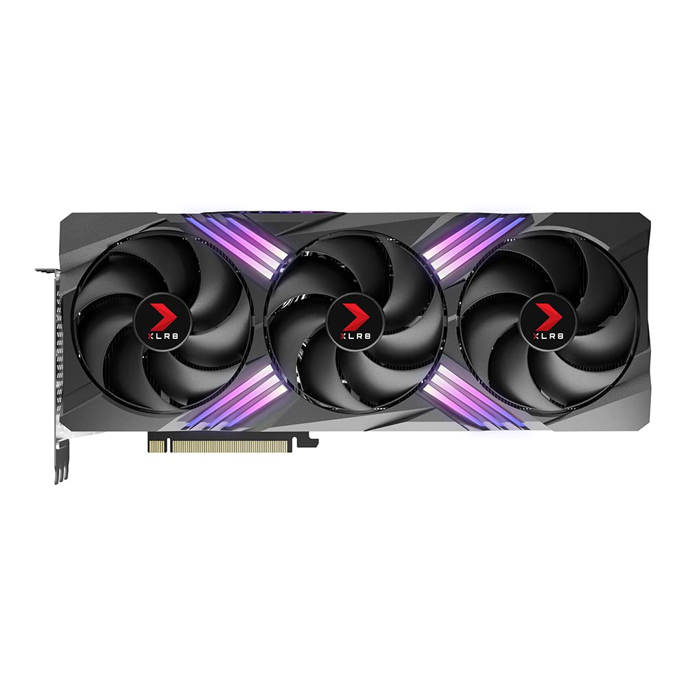 PNY GeForce RTX 4090 24GB XLR8 Gaming Graphics Card - Triple Fan, DLSS 3, ARGB, 384-bit PCIe 4.0, VCG