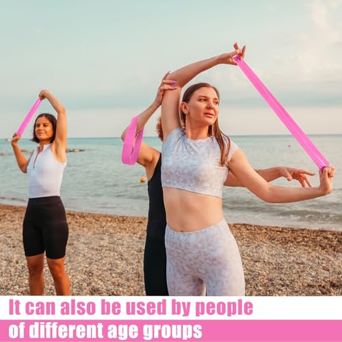 DEEKIN 20 Pcs Resistance Bands Resistance Loop Exercise Bands Exercise Equipment Elastic Drag Ring for Women and Men Home ...