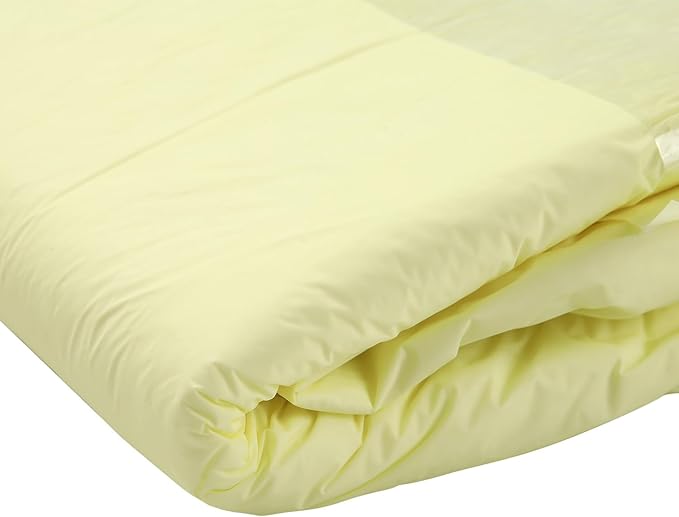 CutiePlusU Disposable Adult Diaper Heavy Absorption Dry Surface Adult Diapers All Night- Yellow 10 Pieces (Large 37"-47")
