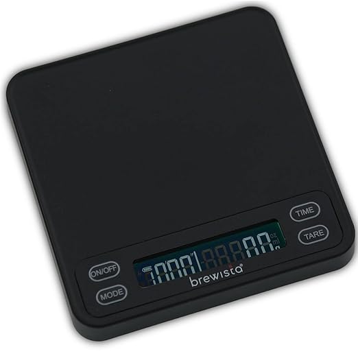 Brewista Smart Coffee Scale III with Timer, 2kg/0.1g High Precision Scale for Espresso and Pour-Over Coffee, Portable Mini...