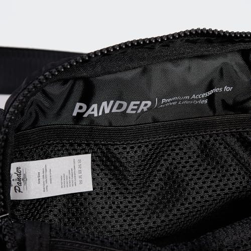 Pander Two Way Zipper Fanny Pack Nylon Everywhere Belt Bag for Women, Water Repellent Waist Packs, Crossbody Bags with Adj...