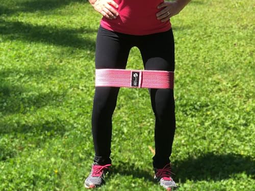 Fittest Pro by Limm Resistance Bands for Legs and Butt, Fabric Exercise Loop Bands Yoga, Pilates, Rehab, Fitness and Home ...