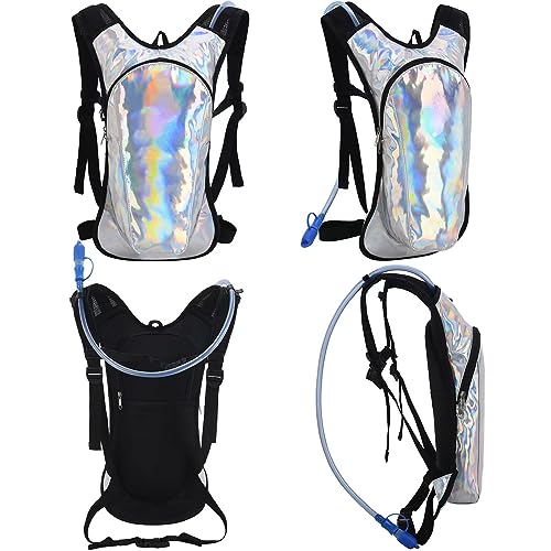 Roptat Hydration Backpack Pack with 2L Hydration Bladder - Lightweight Water Backpack Water Pouch for Women Men Running Ri...